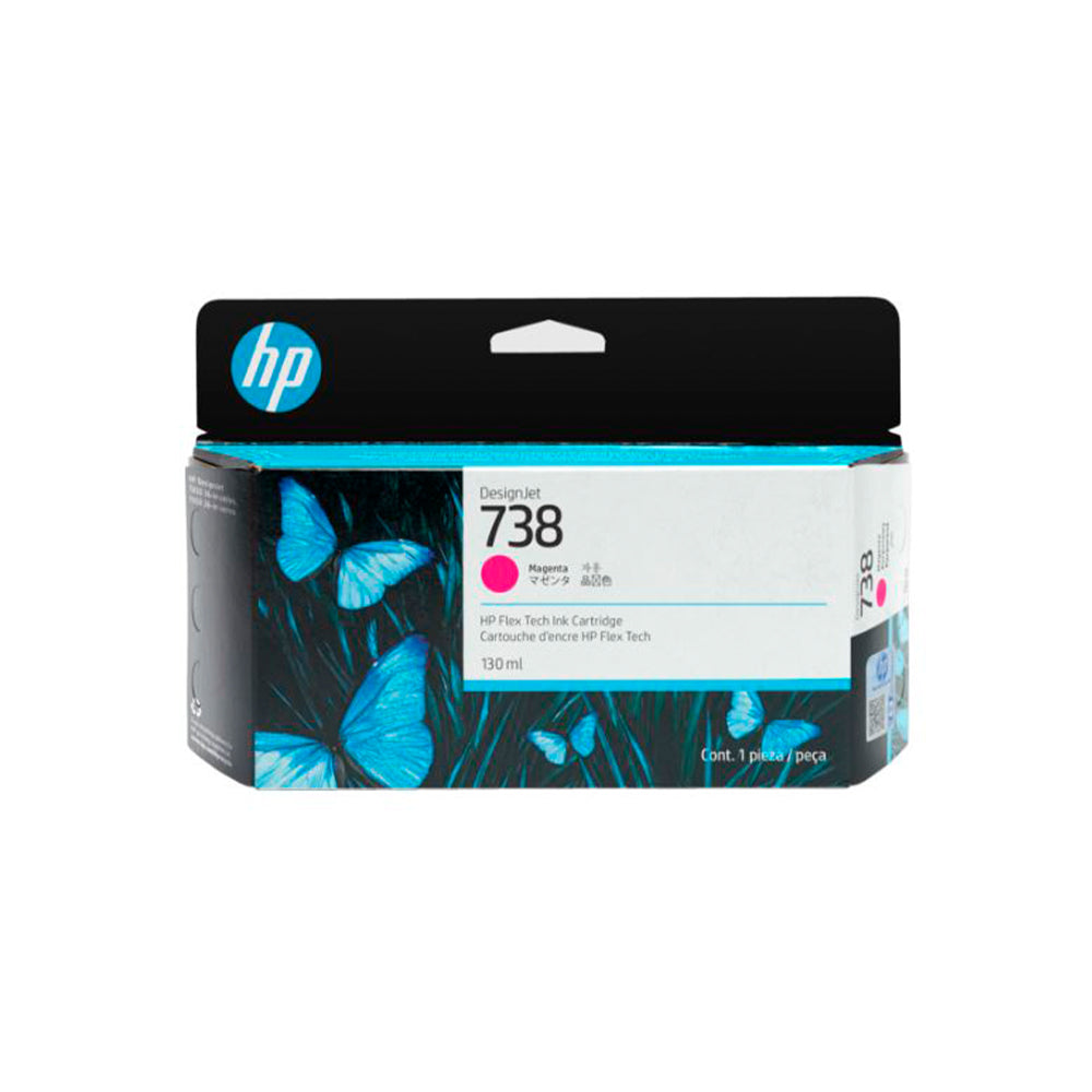 Cartridge DesignJet HP 738/T850/T950, Magenta, 130ml