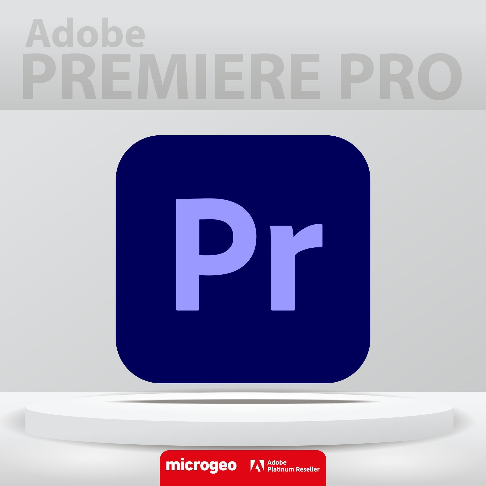 Adobe Premiere Pro / Edición de video: fluida, pro y lista para cualquier formato (con IA en beta) / Licencia 100% original