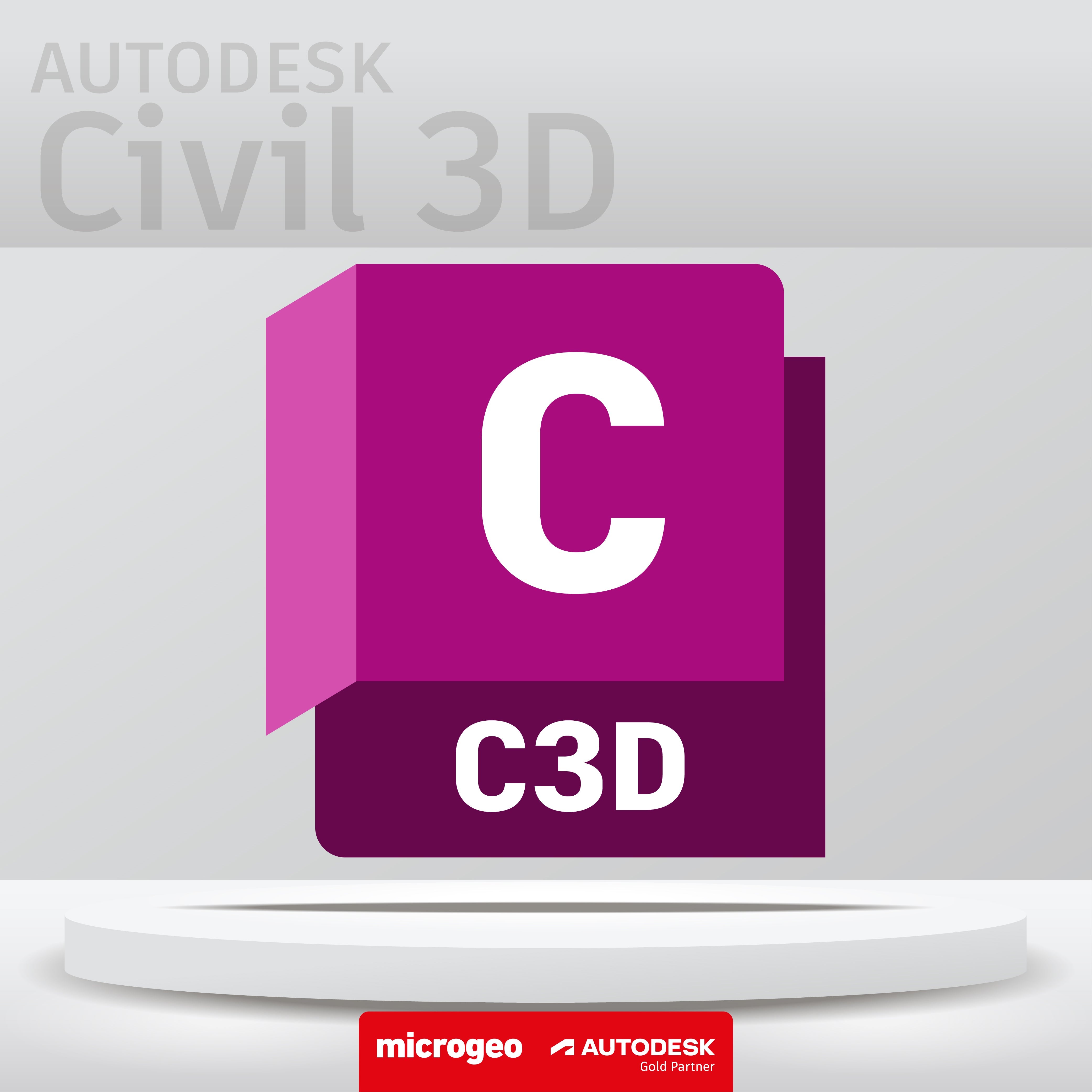 CIVIL 3D 2027 COMMERCIAL NEW SINGLE-USER ELD 3-YEAR SUBSCRIPTION