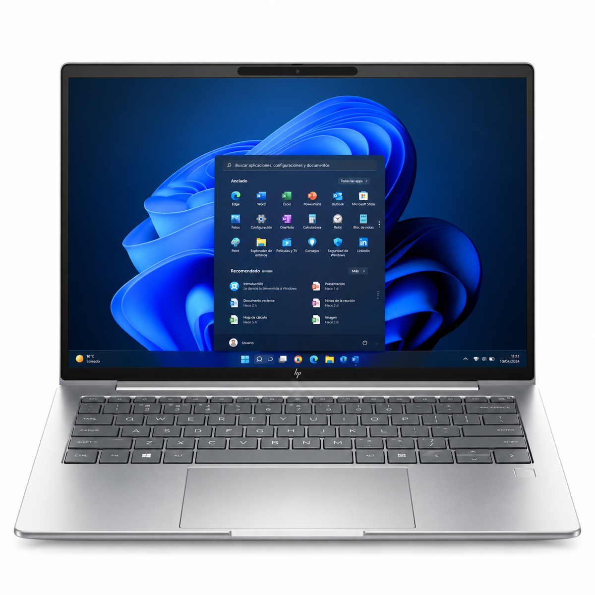 Portátil - HP EliteBook 6 G1a 35.6cm (14") - WUXGA - AMD Ryzen 7 Ryzen 200 Series 250 - 16GB - 512GB SSD - Lector de tarjetas inteligente - Plata - AMD Chip - 1920 x 1200